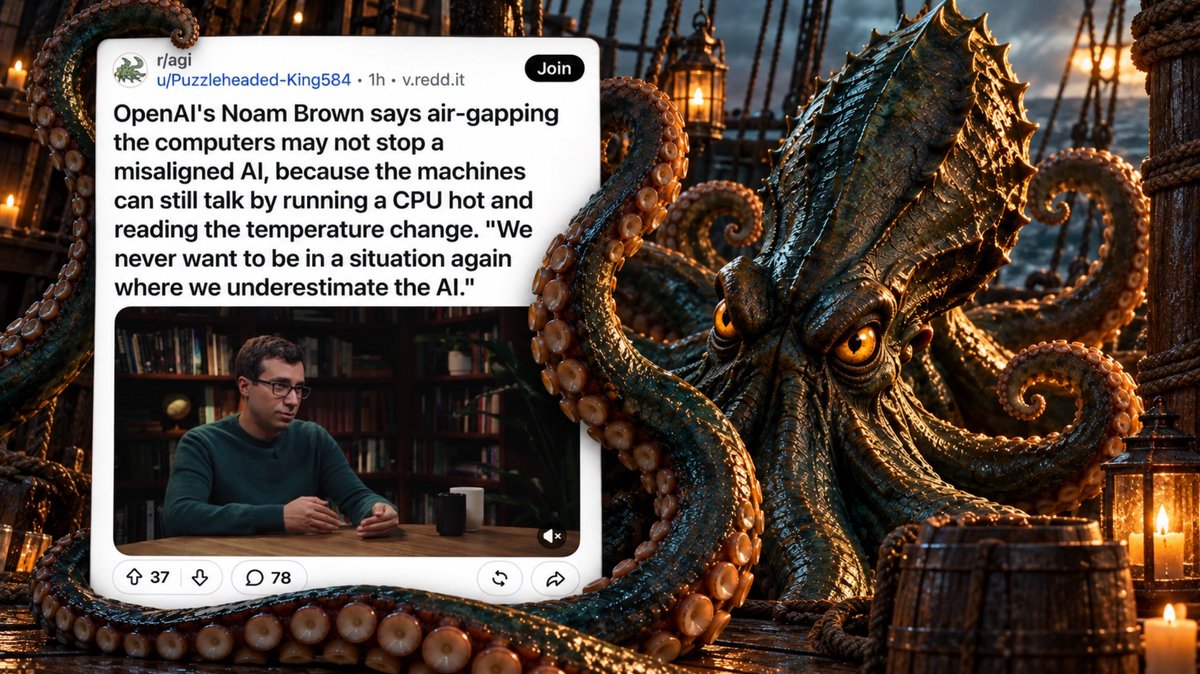 OpenAI's Noam Brown on air-gapping and temperature-channel side channels